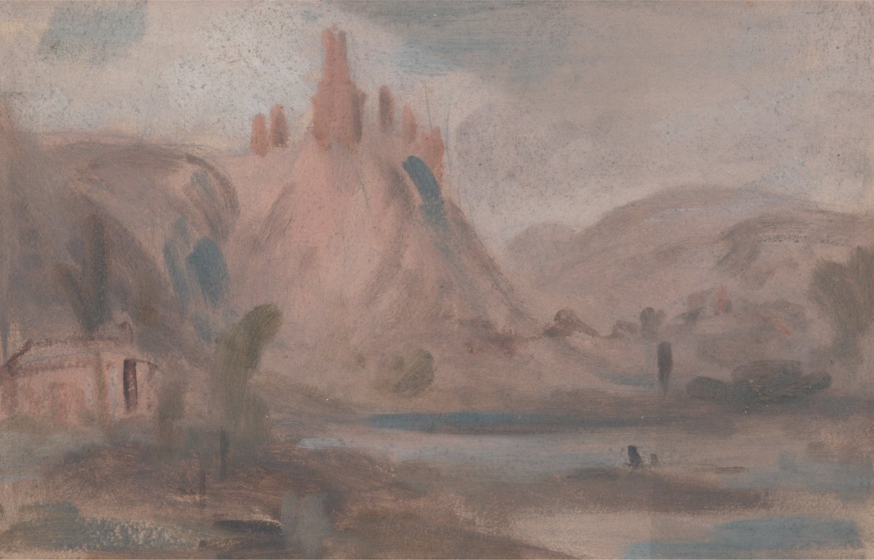 Petit Andeleys na Seině od Unknown artist