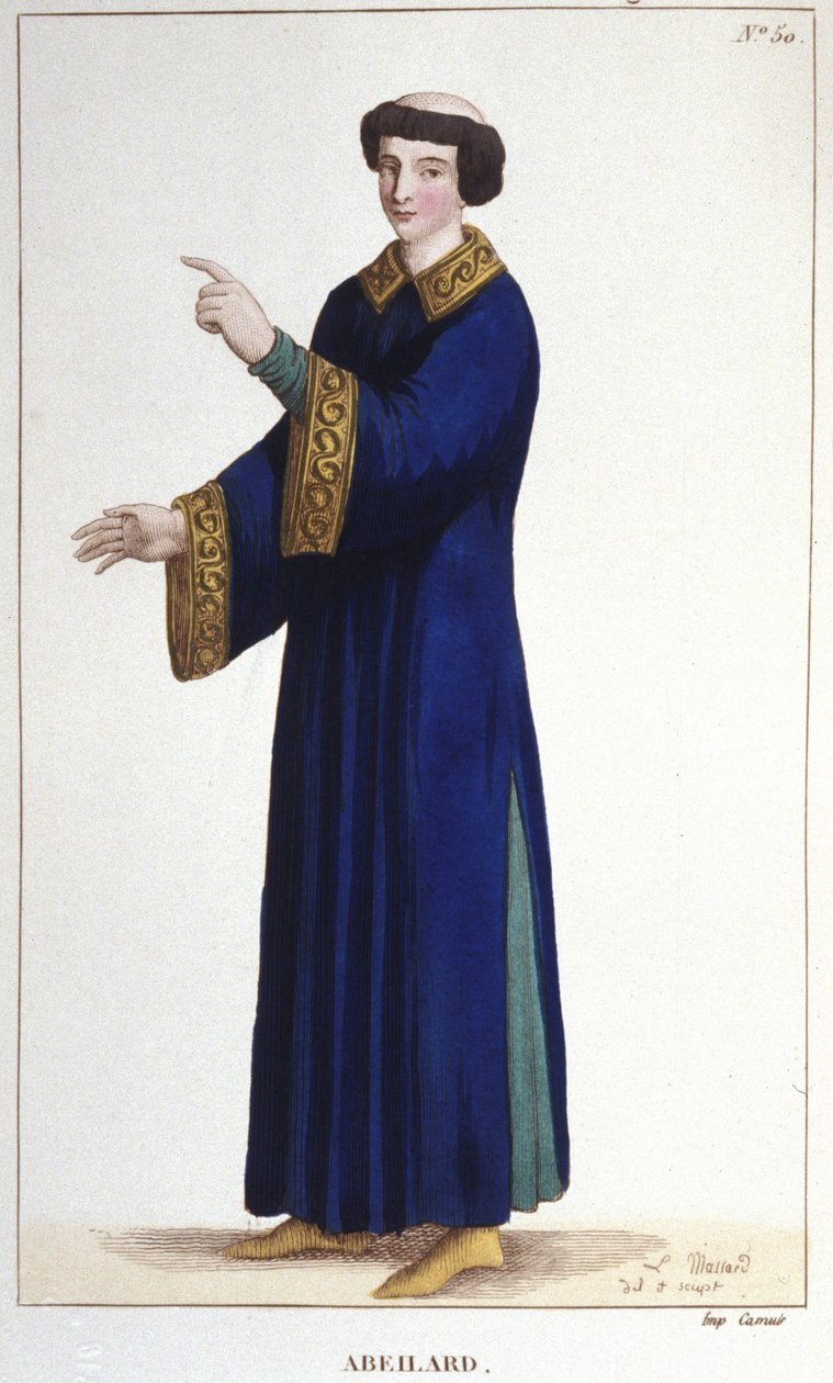 Pierre Abailard (nebo Abelard od Unknown artist