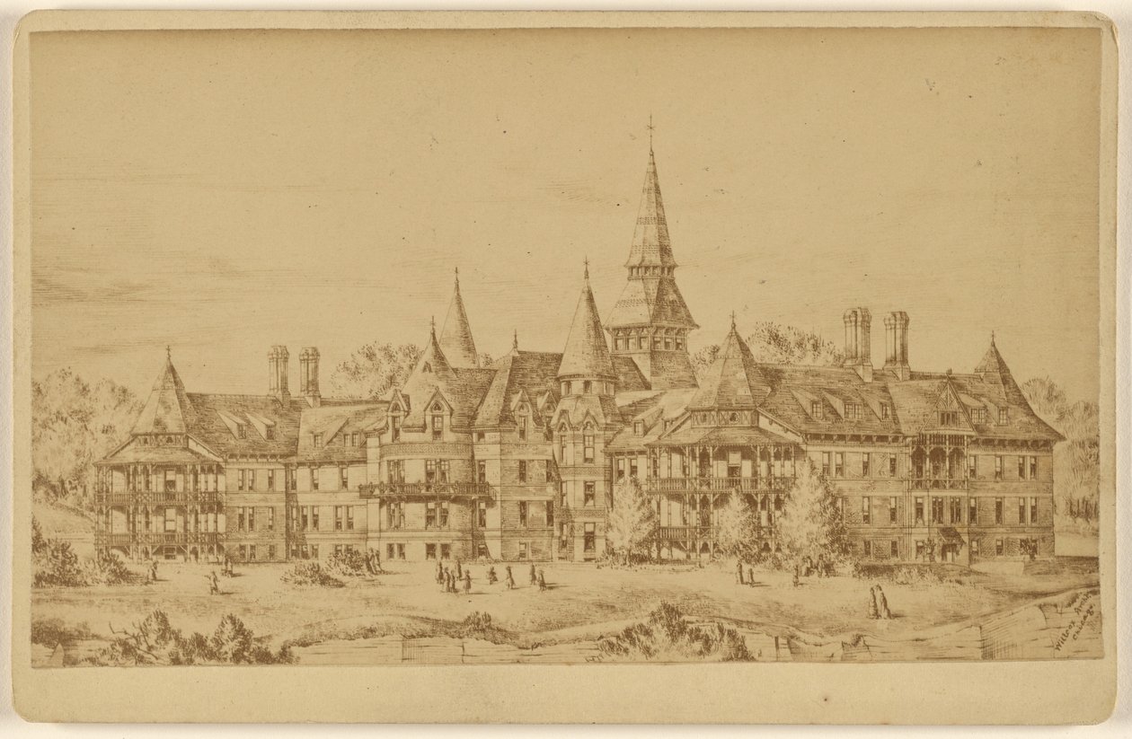 Místo New St. Marys Hall Faribault Minnesota od Unknown artist