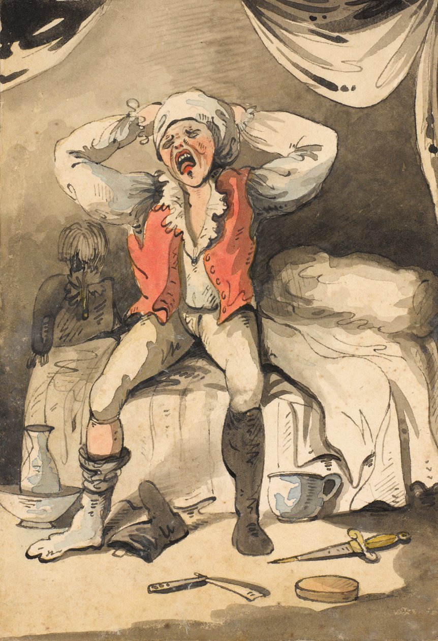 Pon život? nevydržíš tyhle rané pochody? lepší zemřít okamžitě na čestném lůžku?, 1796 od Unknown