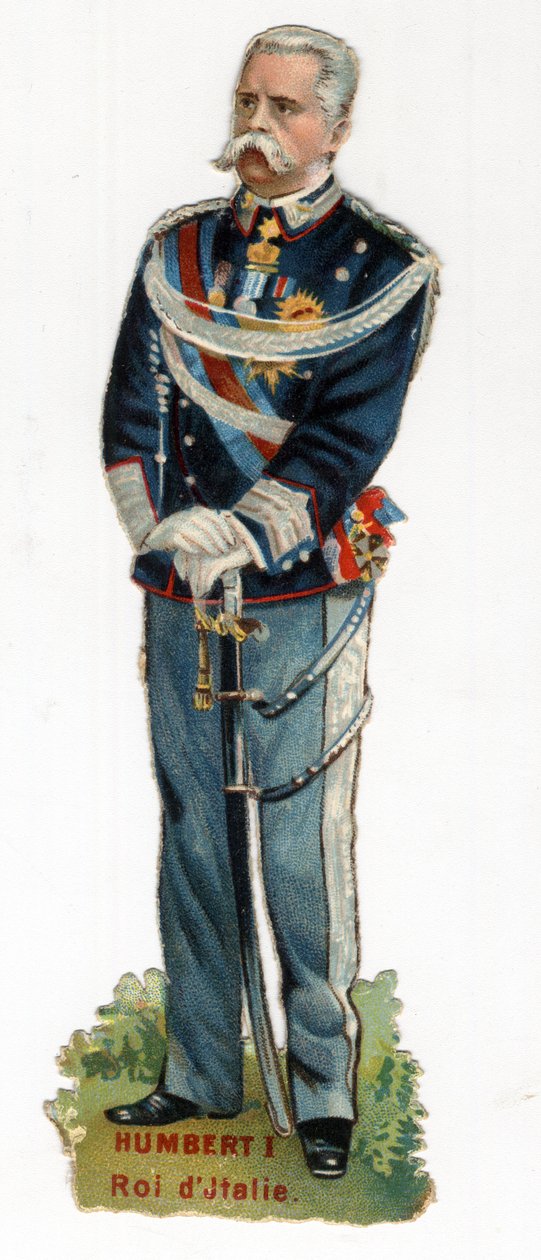 Portrét Humbert I. (Umberto I od Unknown artist