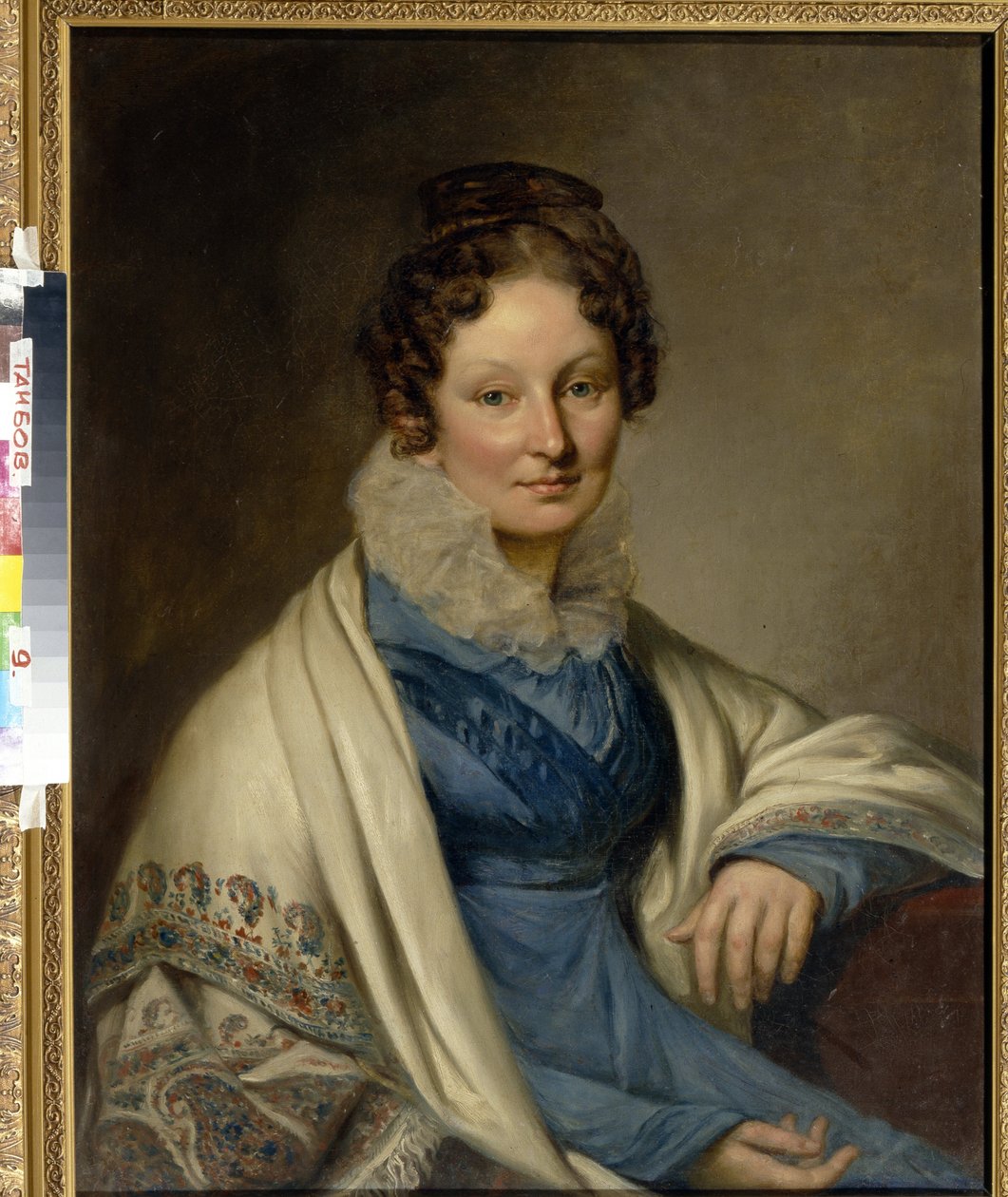 Portrét Sofie Ivanovny Boratinské (ne Baryshnikovové od Unknown artist