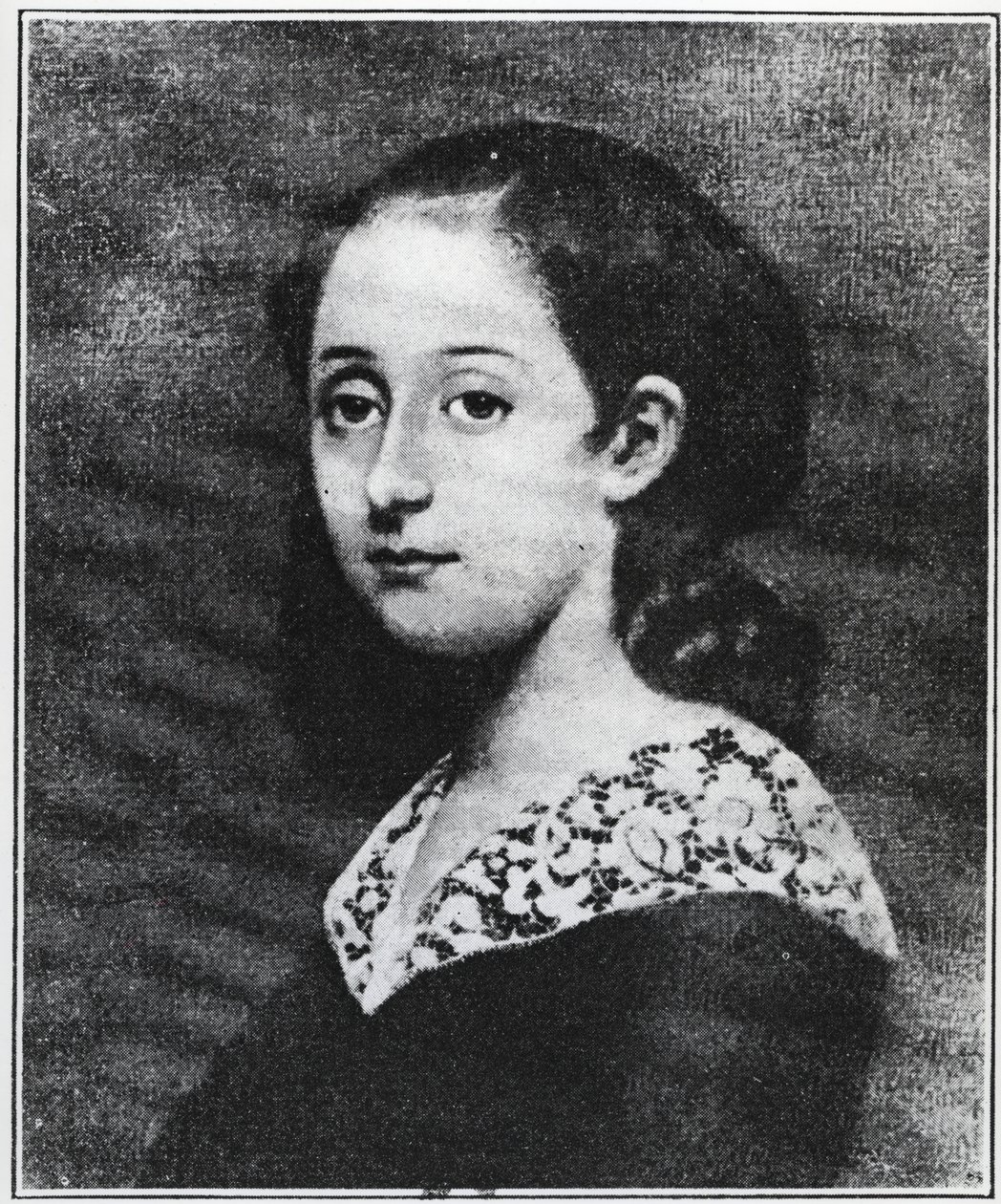 Portrét Aline Chazal-Tristan od Unknown artist