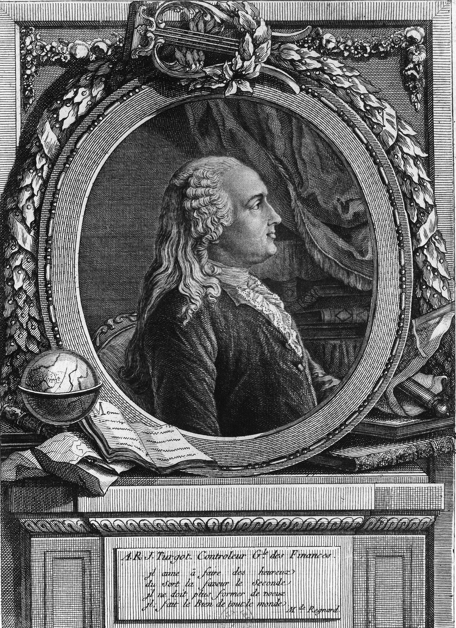 Portrét Anny Robert Jacques Turgot (1727-1781), baron de l