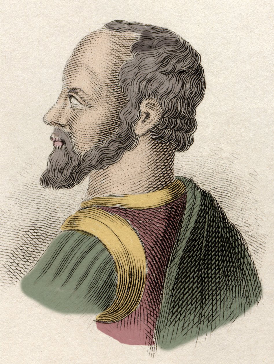 Portrét Anny de Montmorency, vévody z Montmorency (1492-1567), francouzského vojáka, státníka a diplomata. Rytina 19. století. od Unknown artist