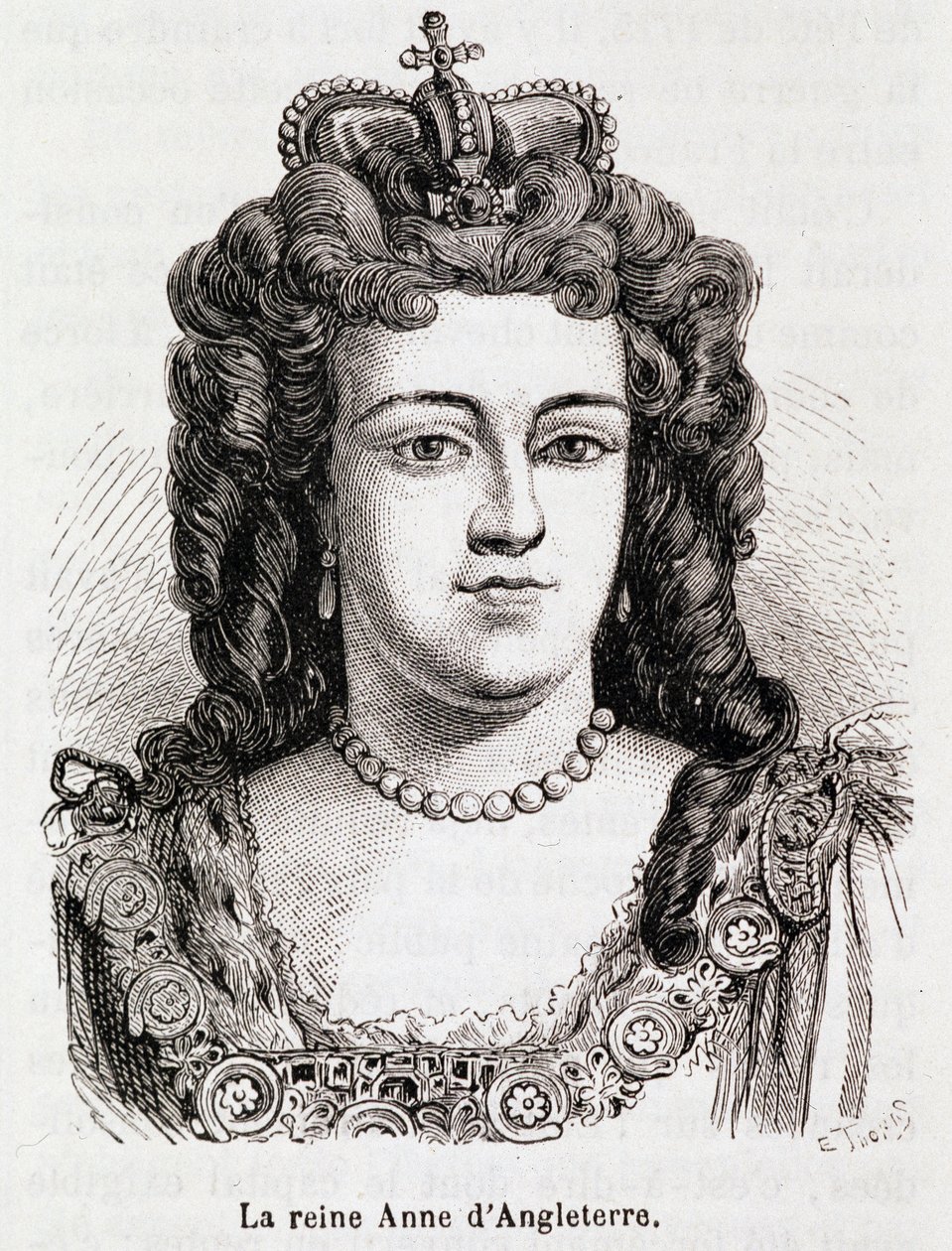 Portrét Anny Anglické. od Unknown artist