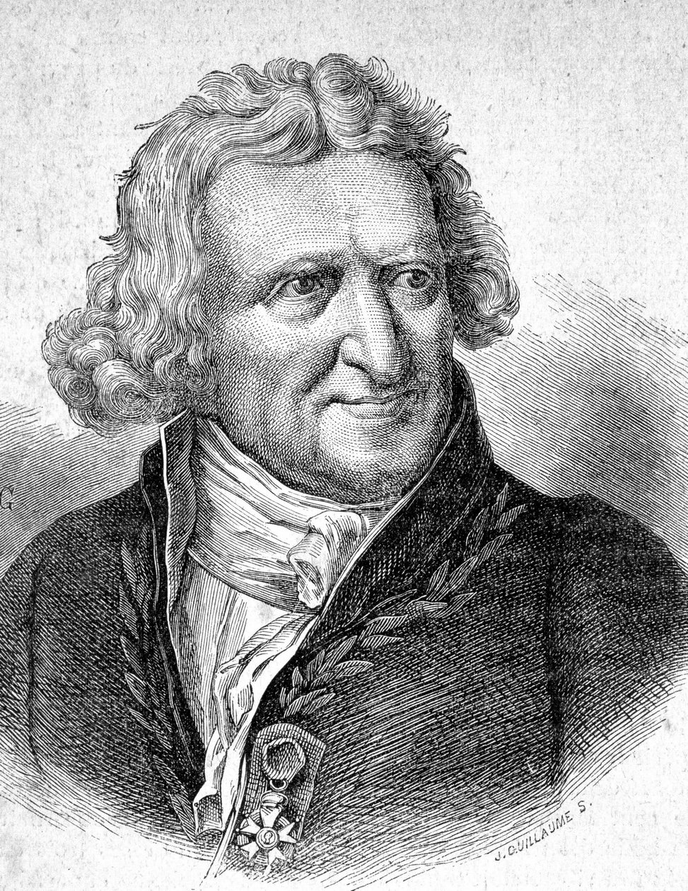 Portrét Antoina Augustina Parmentiera (1737 - 1813), francouzského vojenského lékárníka a agronoma - v „“Les Contemporains“, n.d. koncem 19. století. od Unknown artist