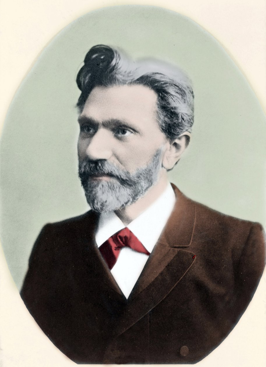 Portrét Augusta Bebela (1840-1913), německého politika. od Unknown artist