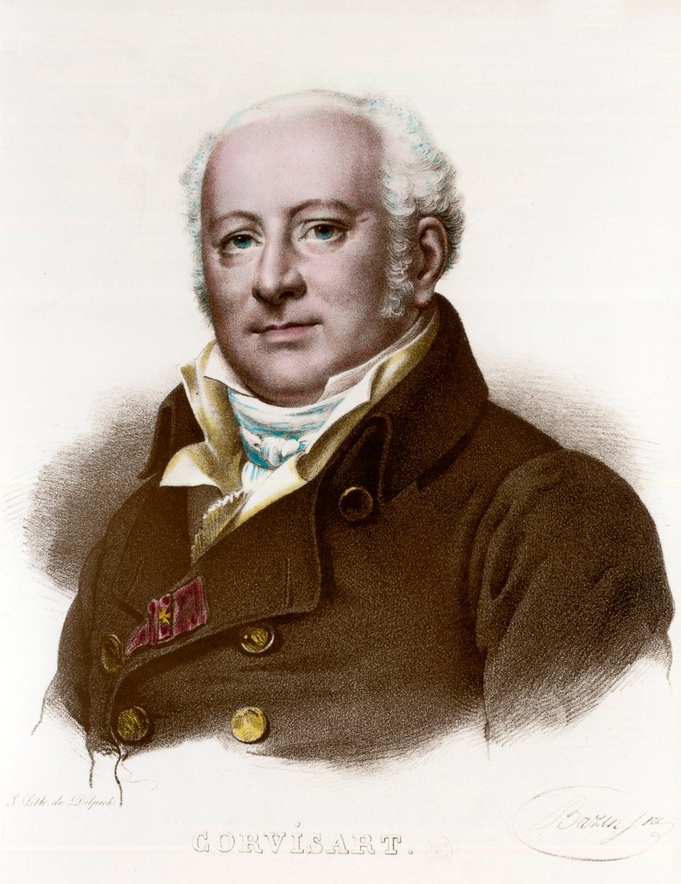 Portrét barona Jeana Nicolase Corvisarta od Unknown artist