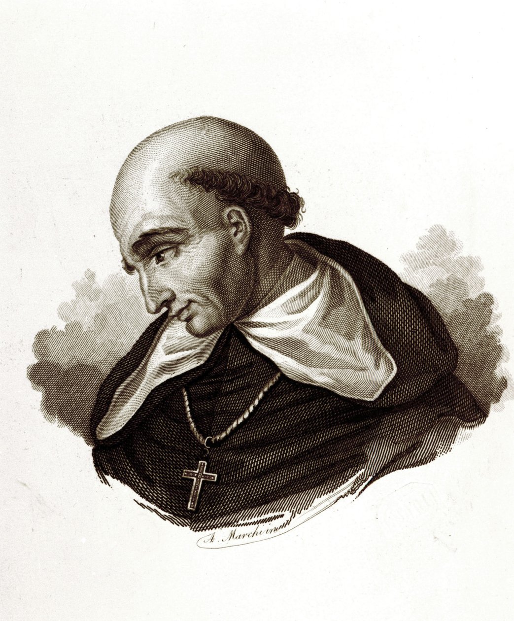 Portrét Bartolome de Las Casas (1474-1566). od Unknown artist