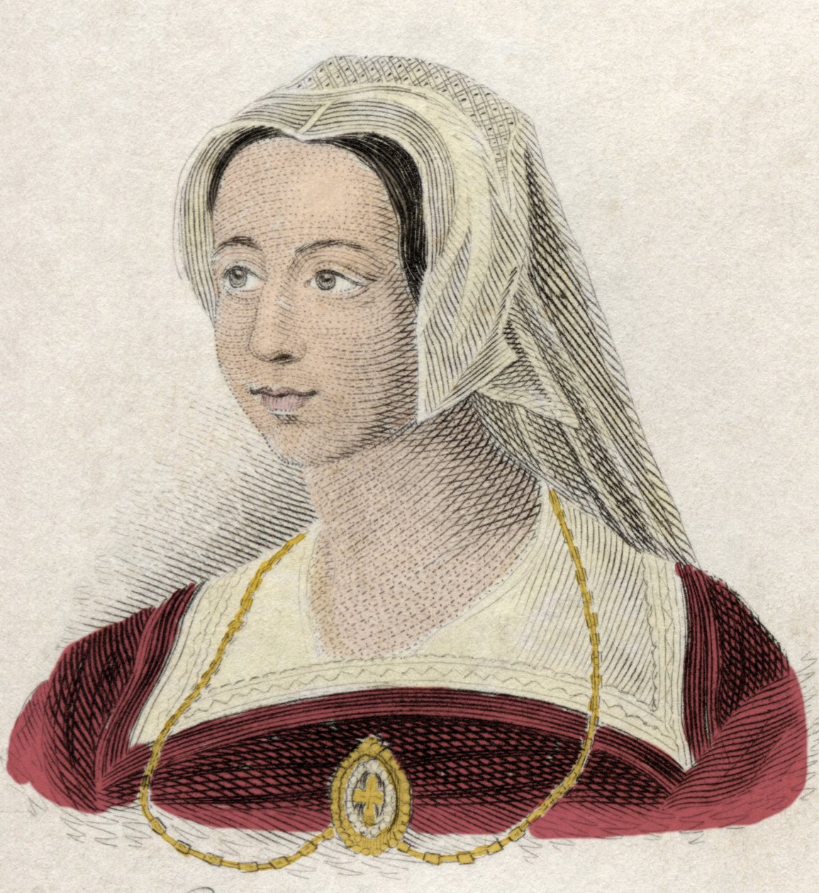 Portrét Catherine Parr (nebo Parre od Unknown artist