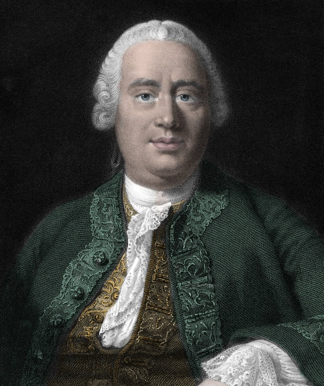 Portrét Davida Humea, skotského filozofa (1711-1776). od Unknown artist