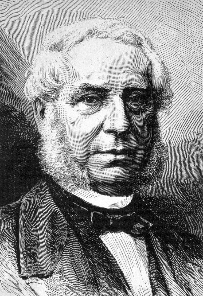 Portrét Edouarda Drouyna de Lhuyse, francouzského politika (1805 - 1881) - v „“Les Contemporains“, n.d. koncem 19. století. od Unknown artist