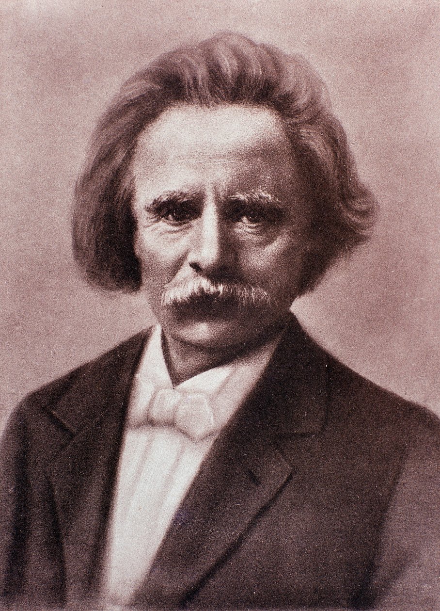 Portrét Edvarda Griega (kresba křídou) od Unknown artist