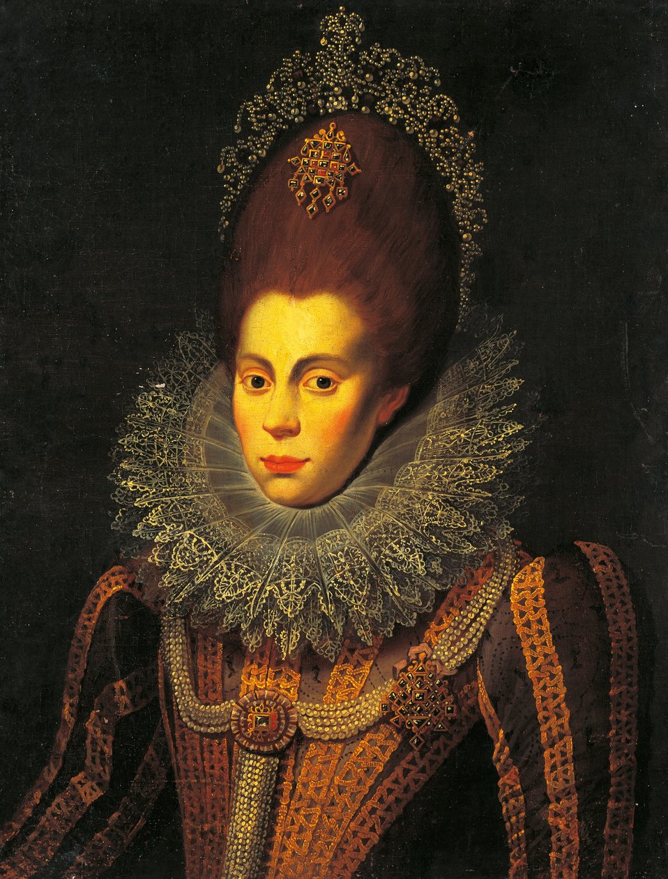 Portrét Alžběty I. Anglické (obraz) od Unknown artist