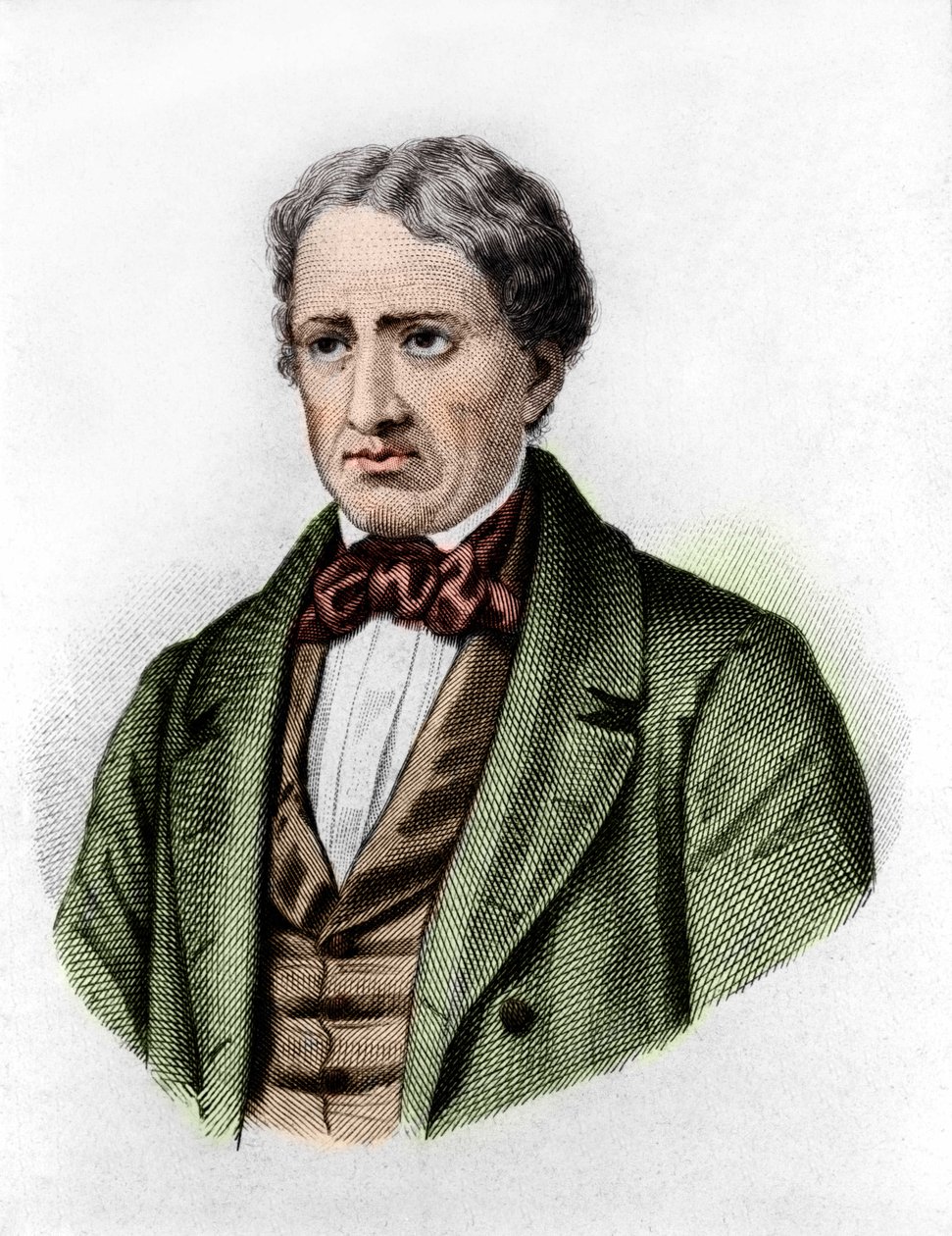 Portrét Filippa (Philippe) Buonarrotiho (1761-1837). spojený s Illuminés (Illuminati) z Bavorska od Unknown artist