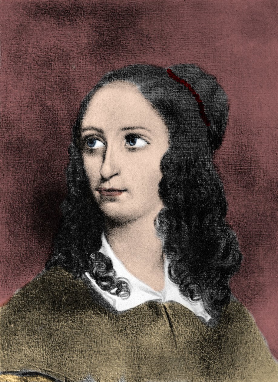 Portrét Flory Tristan, francouzské političky (1803-1844). od Unknown artist