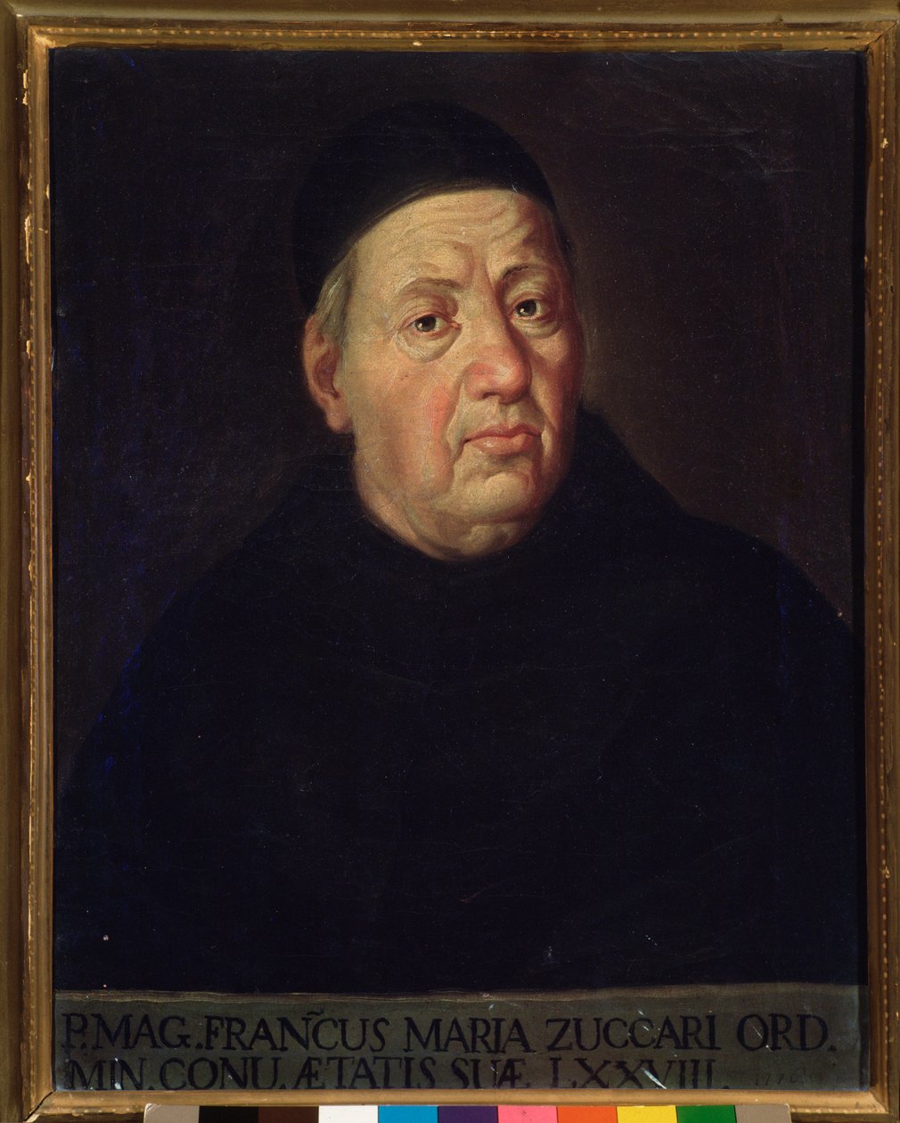 Portrét Francesca Maria Zuccariho (malba od Unknown artist