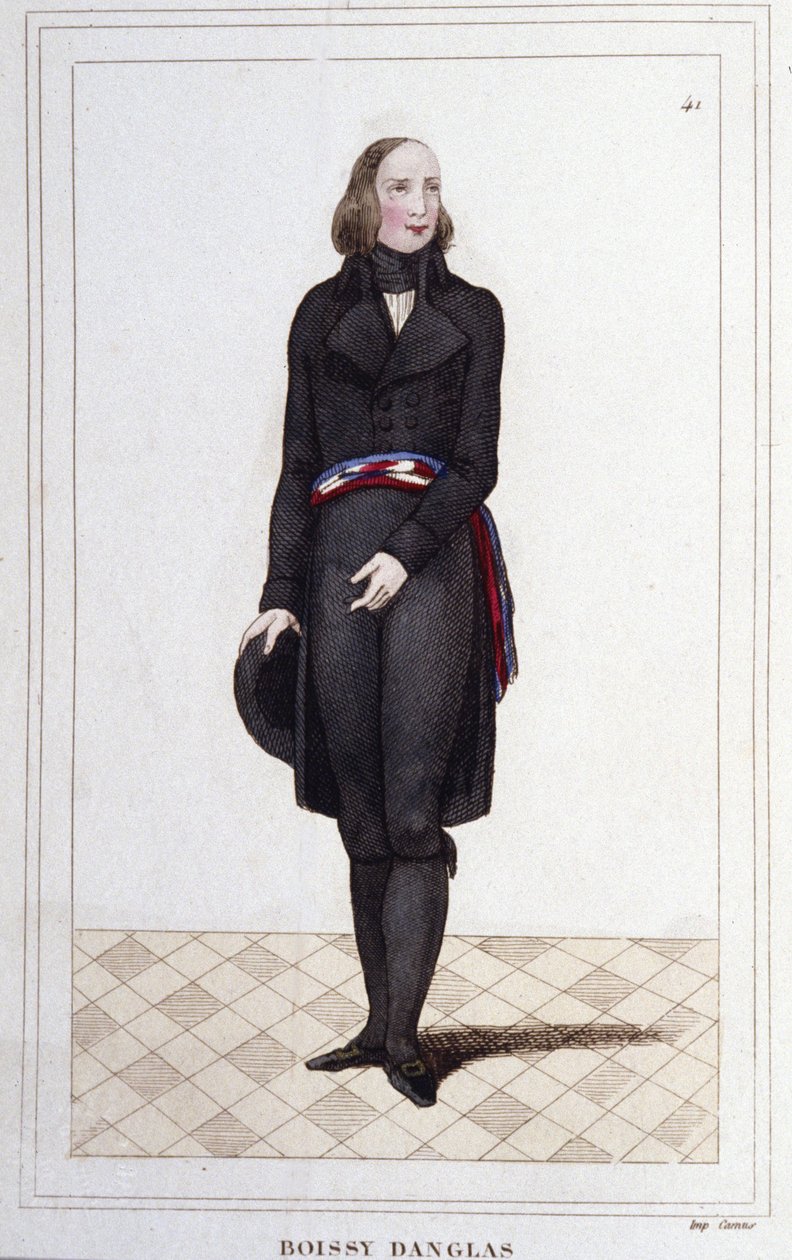 Portrét Françoise Antoina, hraběte z Boissy d