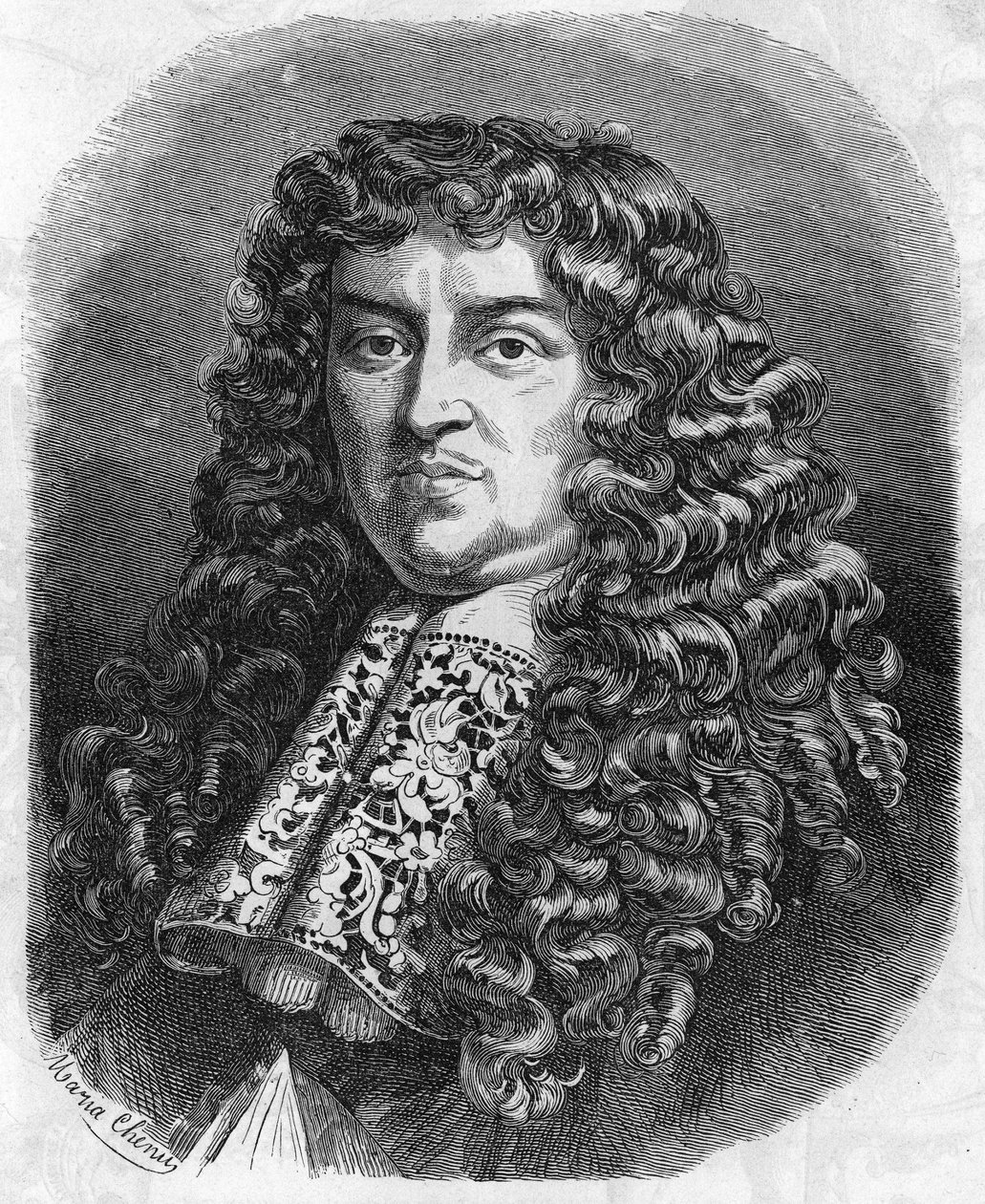 Portrét Françoise Michela Le Telliera, markýze de Louvois (1639 - 1691), francouzského politika. od Unknown artist
