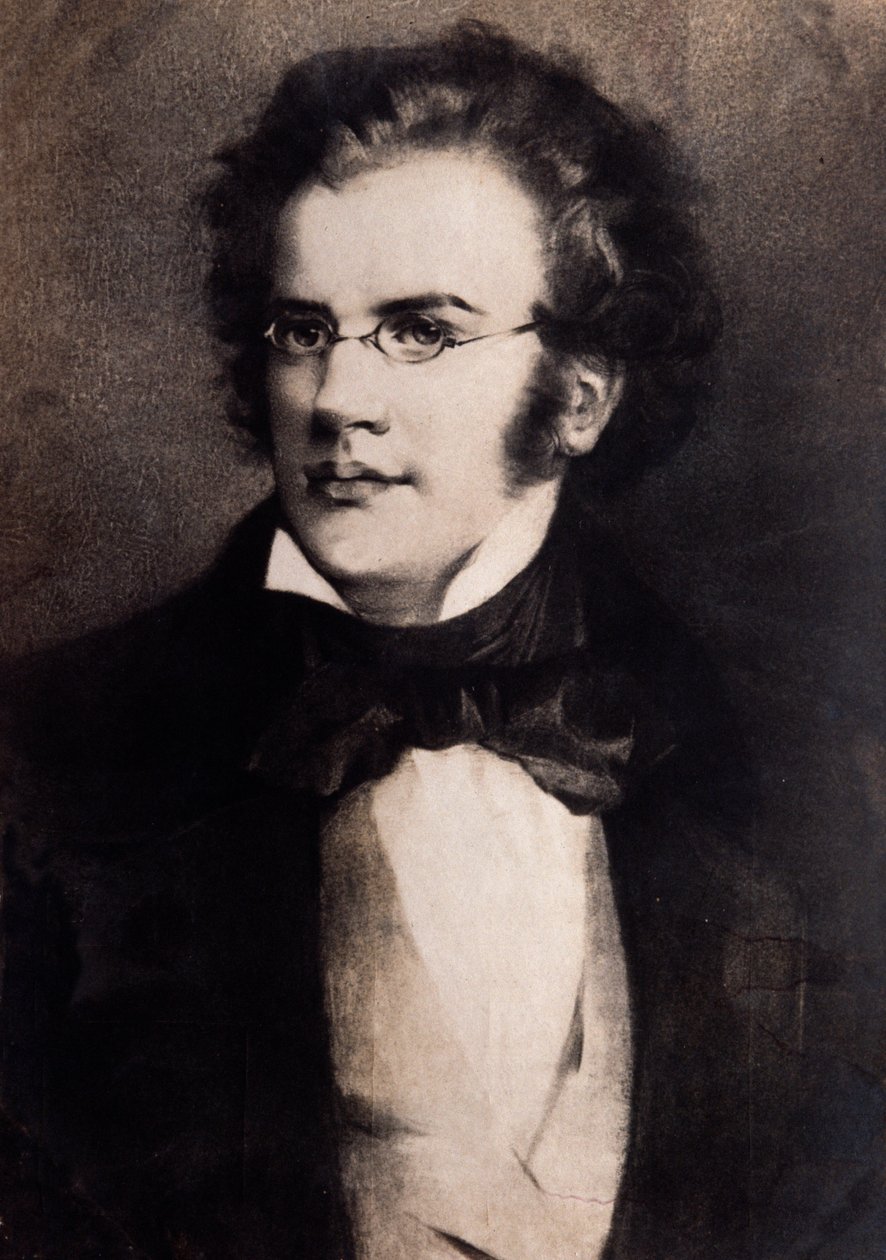 Portrét Franze Schuberta (rytina) od Unknown artist