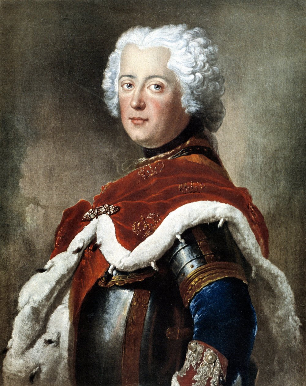 Portrét Fridricha II. Velikého (1712-1786), pruského krále od Unknown artist