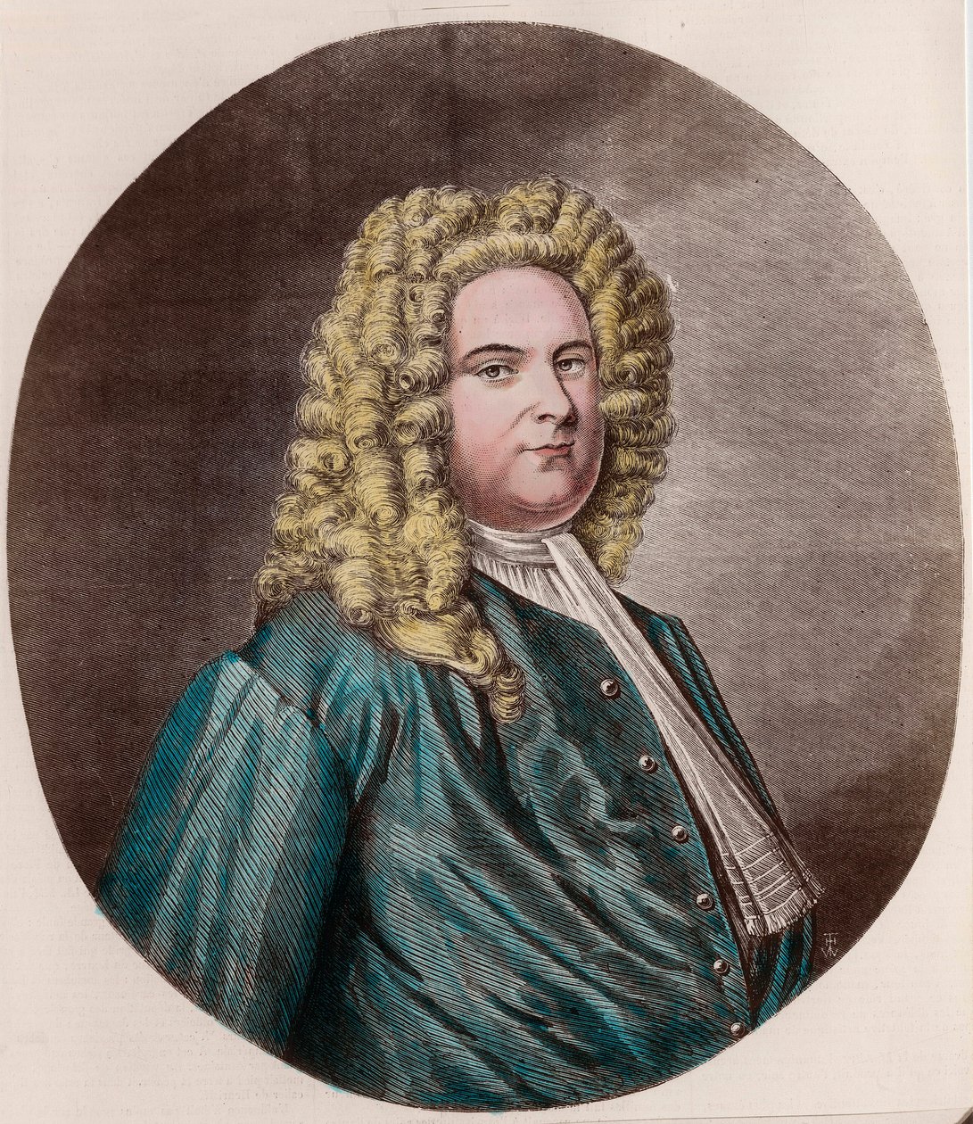 Portrét Friedricha Händela od Unknown artist