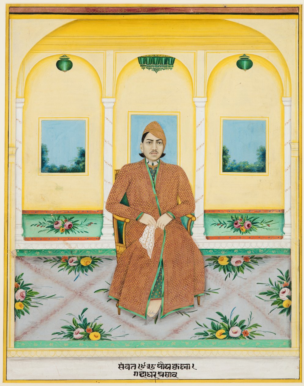 Portrét Gadadhar: Prasad od Unknown artist