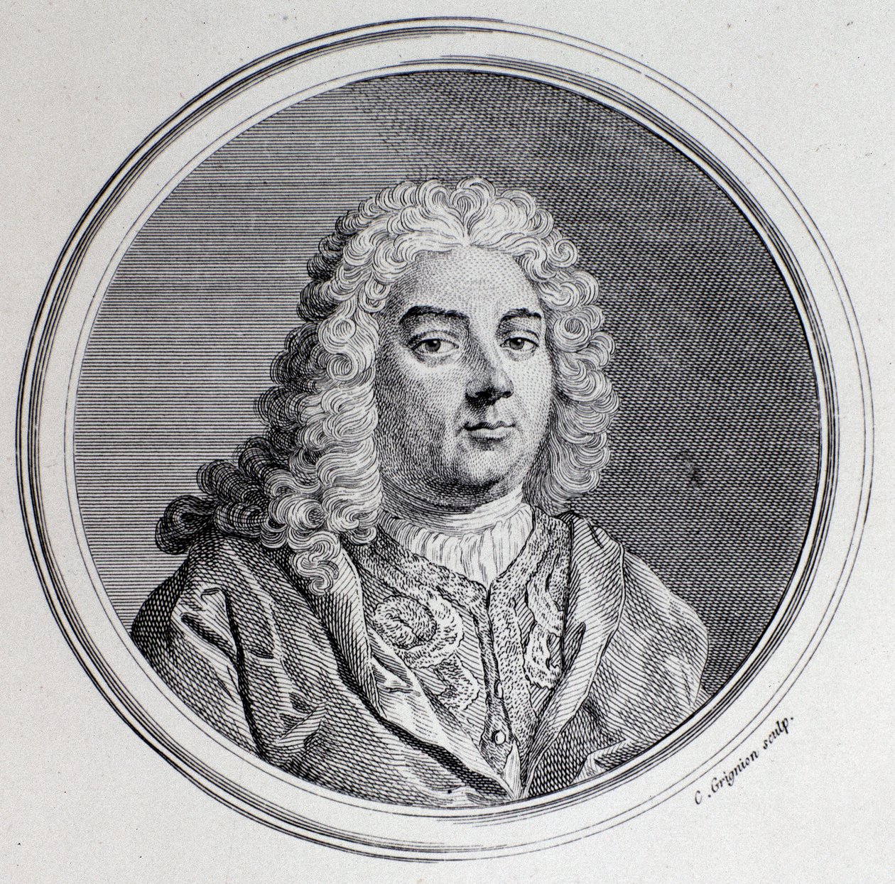 Portrét Georga Friedricha Händela (rytina) od Unknown artist
