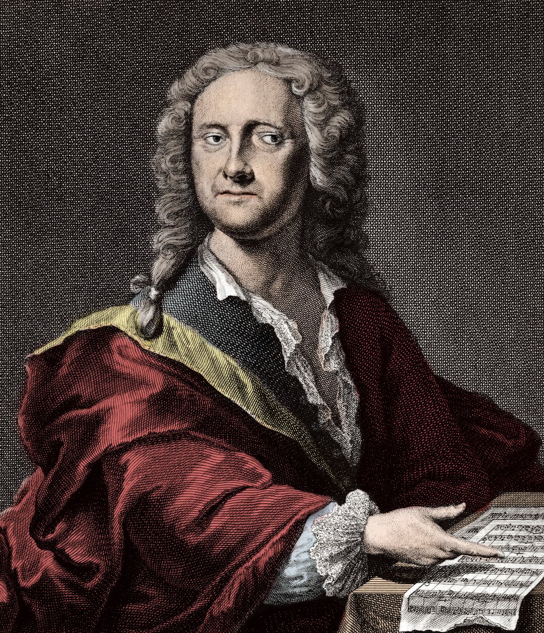 Portrét Georga Philippa Telemanna (1681 -1767), německého skladatele od Unknown artist