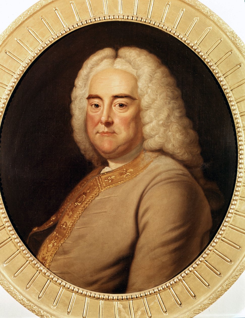 Portrét George Fredericka Händela (Georg Friedrich Händel od Unknown artist