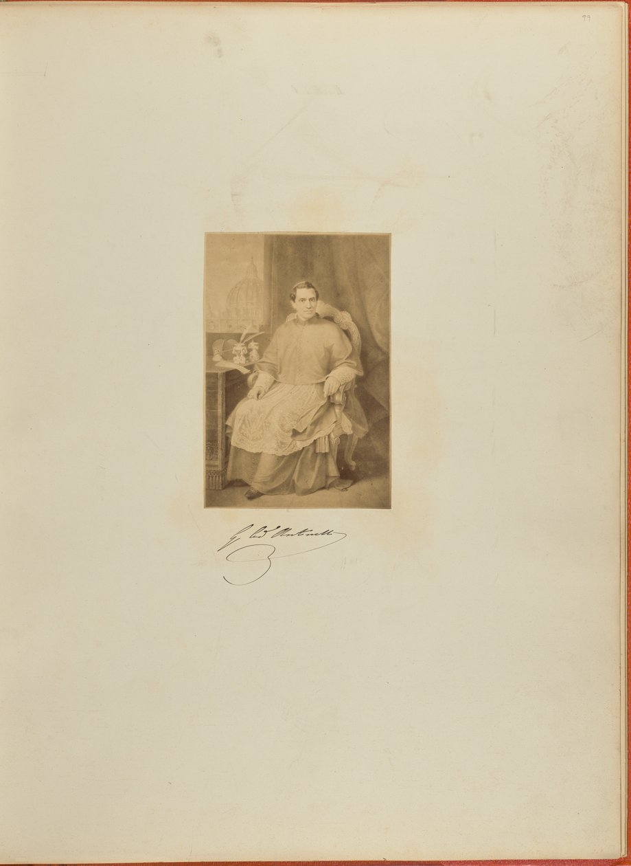 [Portrét Giacoma Antonelliho] od Unknown artist