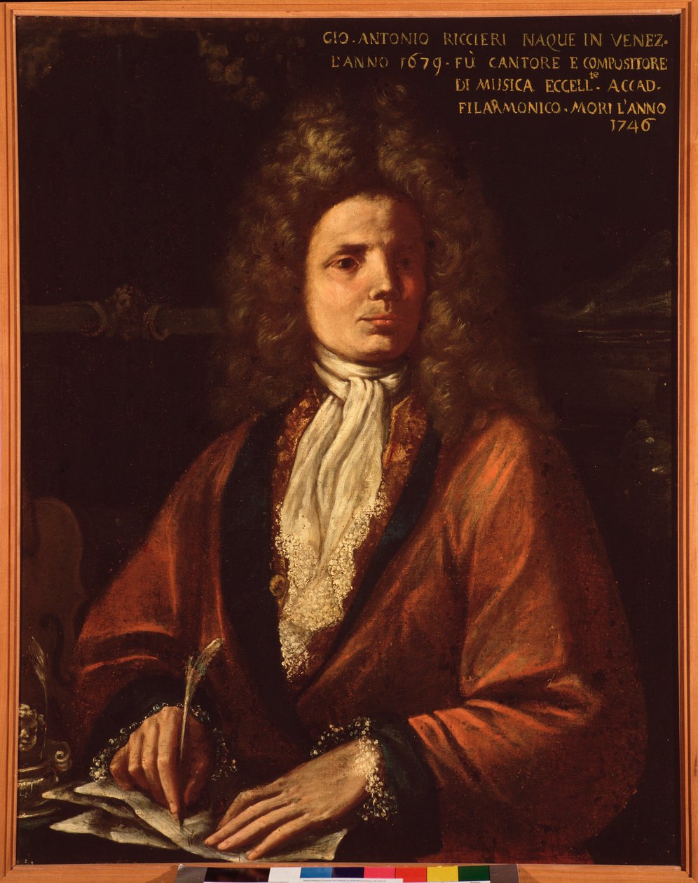 Portrét Giovanni Antonia Riccieriho (malba) od Unknown artist