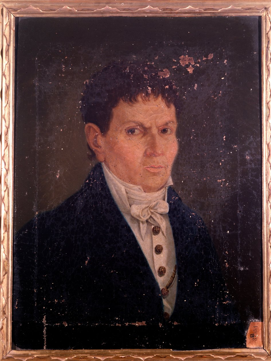 Portrét Giovanniho Battisty Longariniho, italského kastráta (malba od Unknown artist