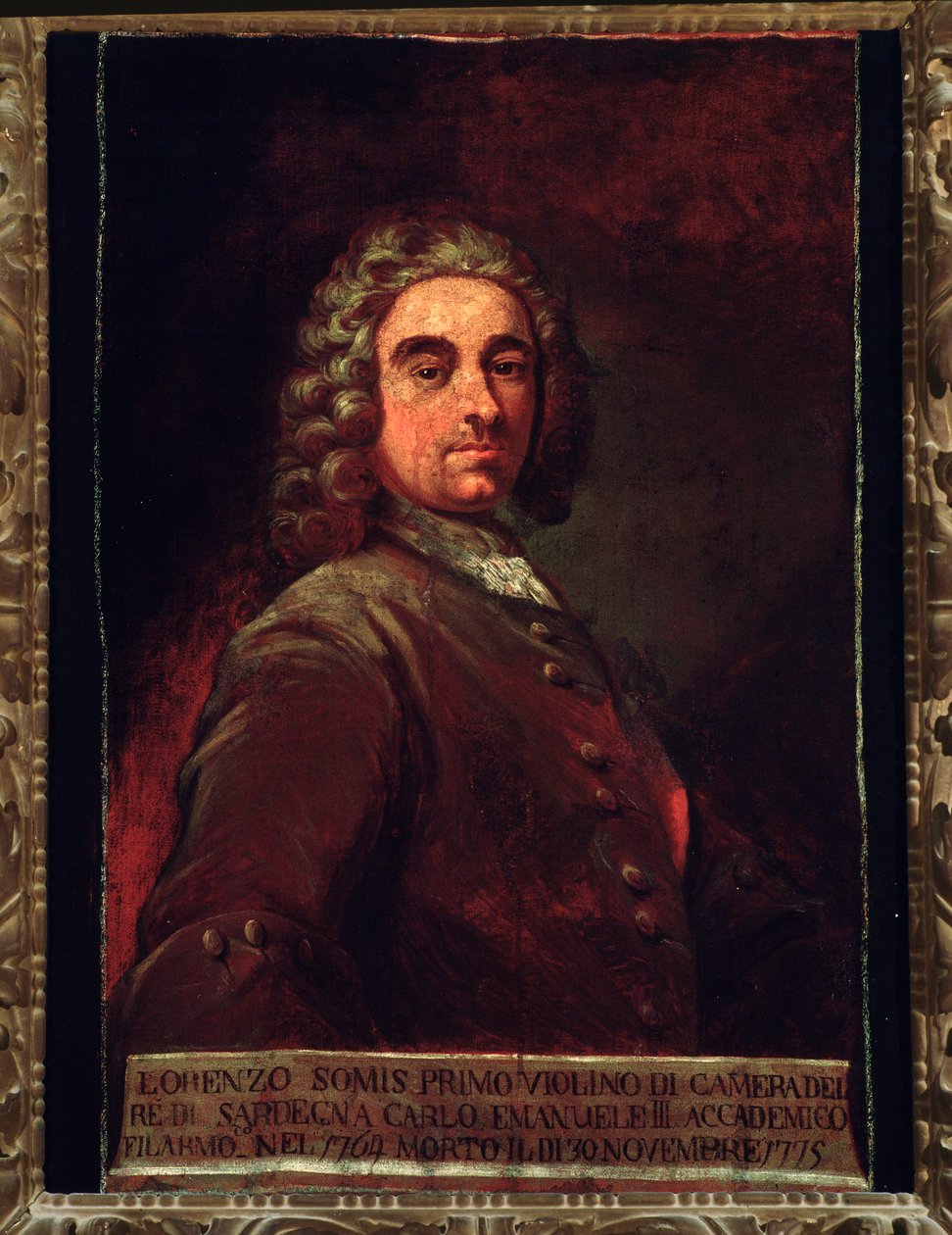 Portrét Giovanni Lorenza Somise (malba od Unknown artist