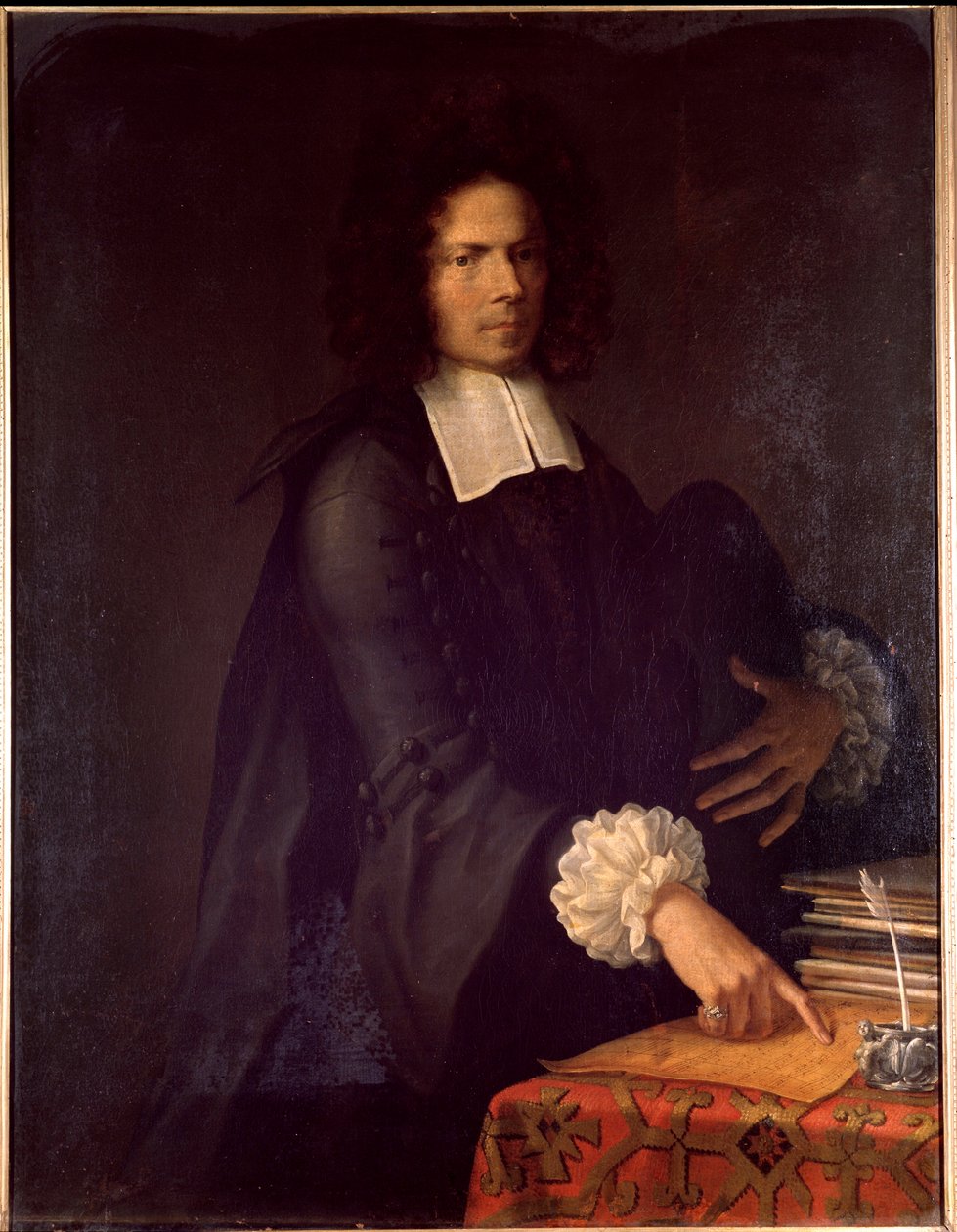 Portrét Giovanniho Paola Colonny, italského skladatele a varhaníka (malba od Unknown artist