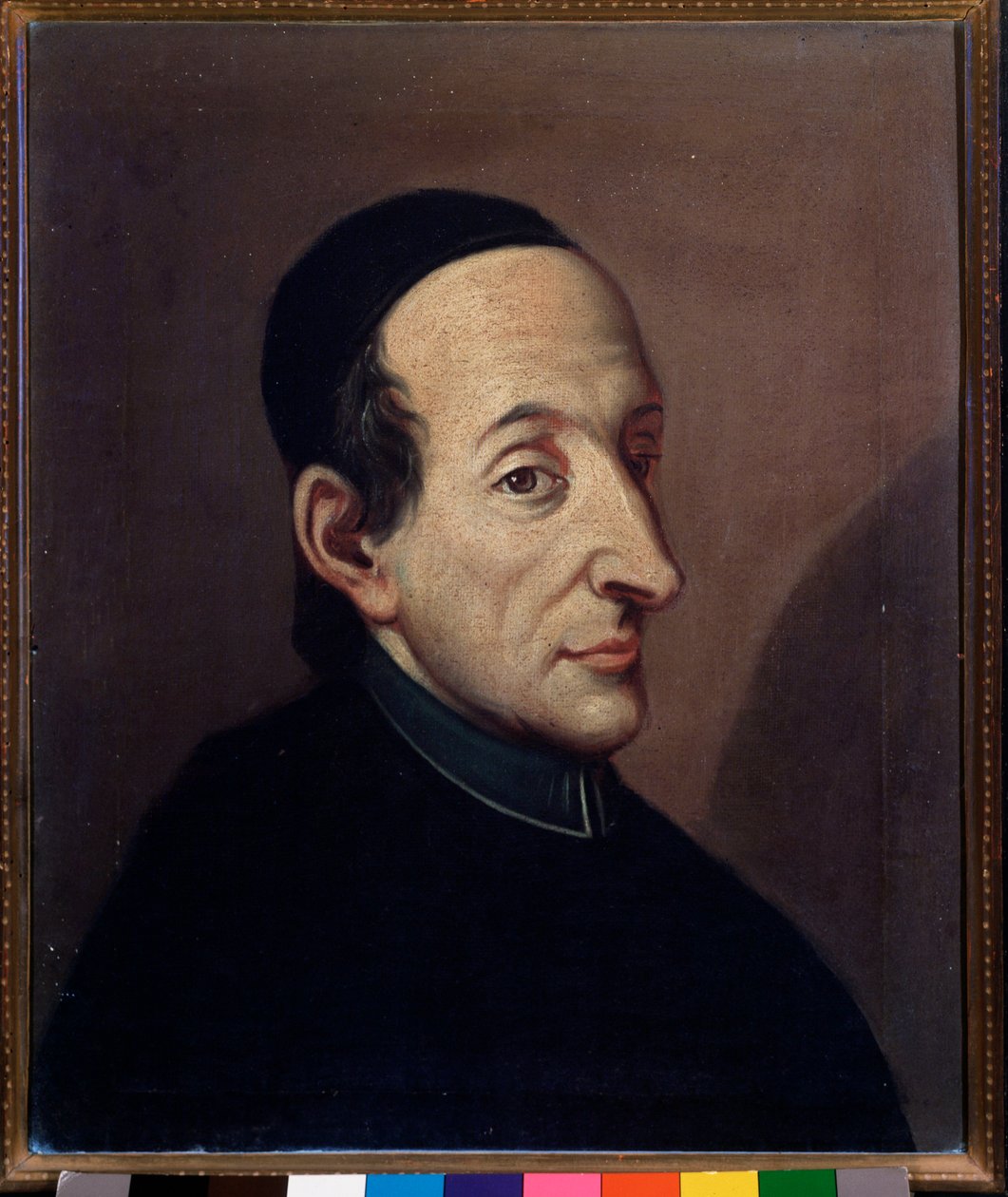 Portrét Giovenale Sacchi (1726-1789), italský muzikolog Anonymní malířství. 18. století. Bologna, Muzeum občanského muzea od Unknown artist