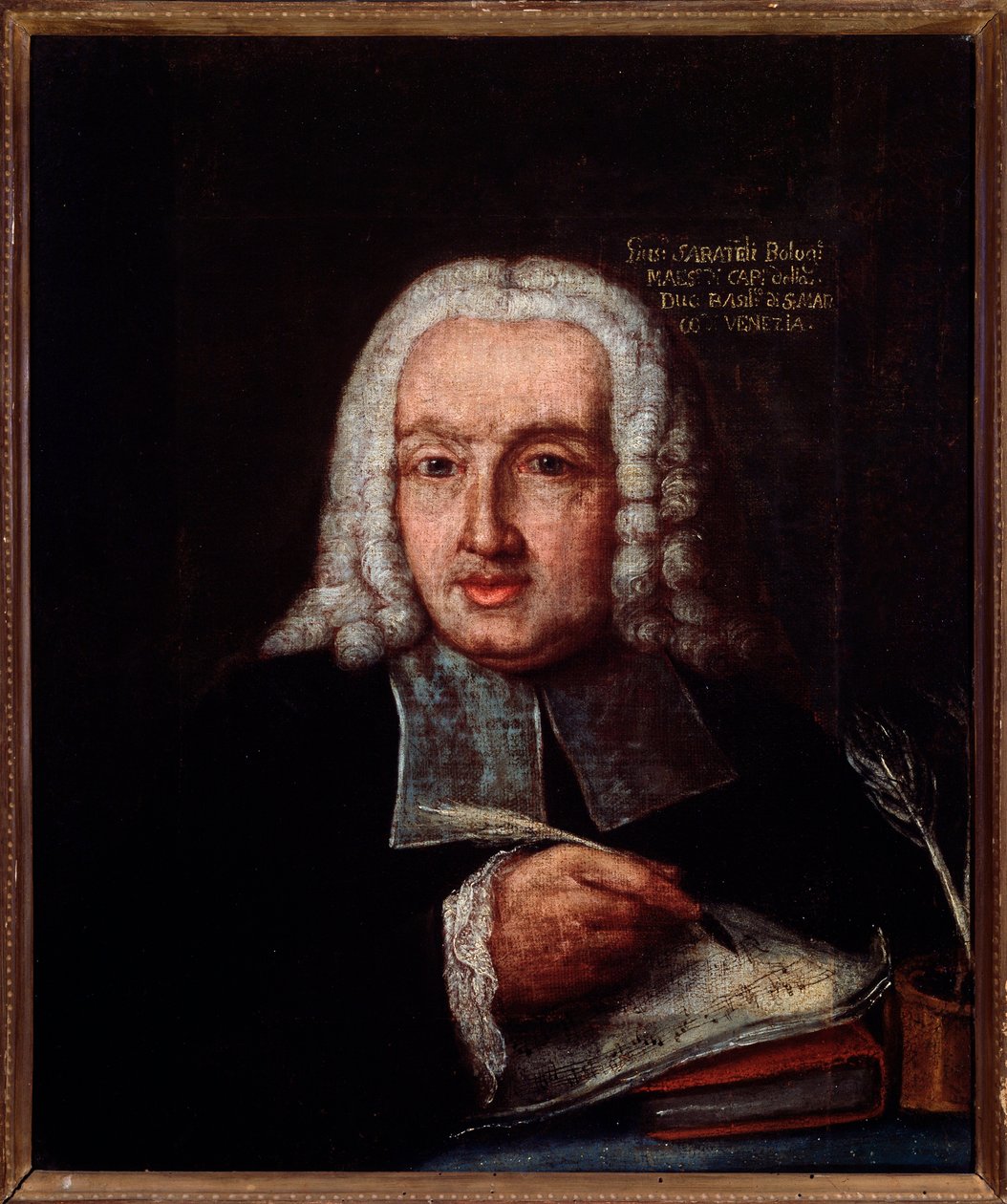 Portrét Giuseppe Giacomo Saratelli (1714-1762), italský skladatel a varhaník Anonymní obraz. 18. století. Bologna, Muzeum občanského muzea od Unknown artist
