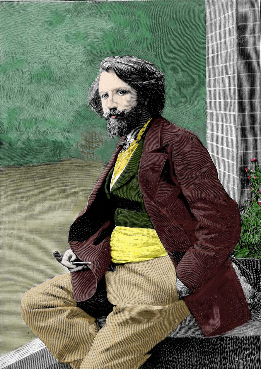 Portrét Gustava Charpentiera (1860-1956), francouzského skladatele. od Unknown artist