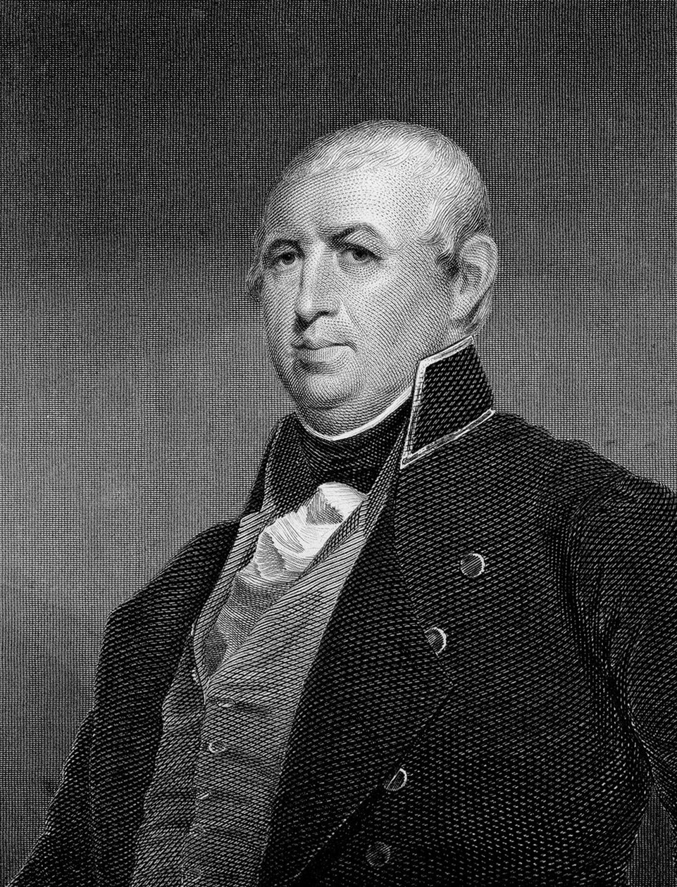Portrét Isaaca Shelbyho (1750-1826) amerického vojáka a průkopníka. od Unknown artist