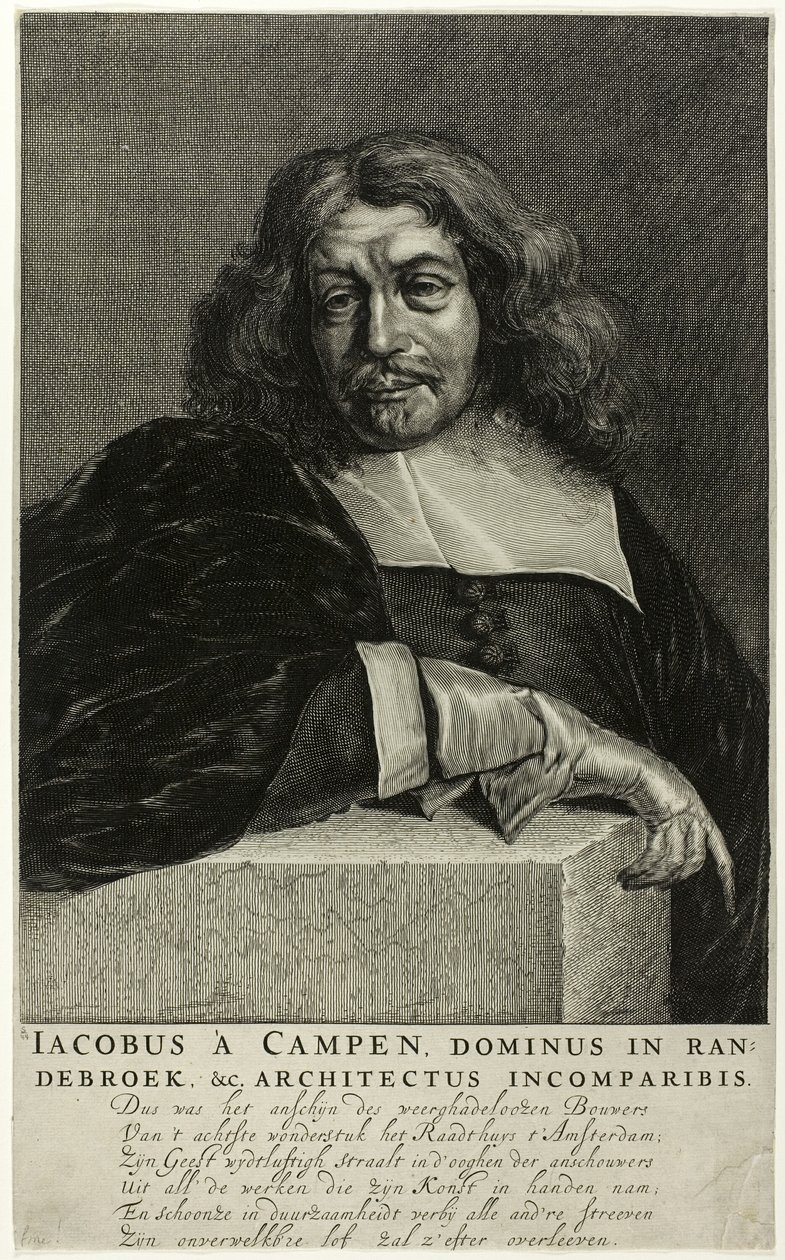 Portrét Jacoba van Campena od Unknown artist