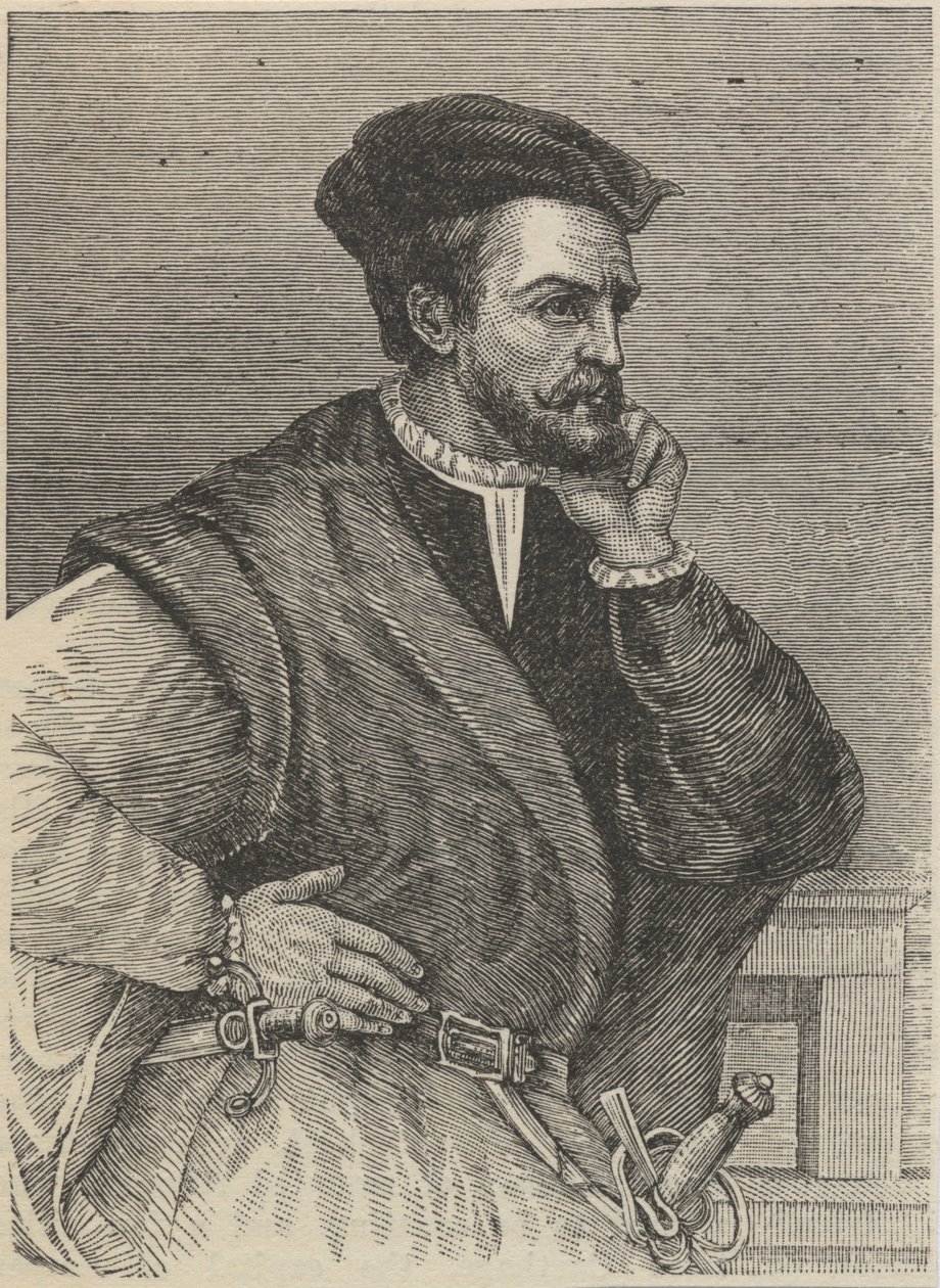 Portrét Jacquese Cartiera od Unknown artist