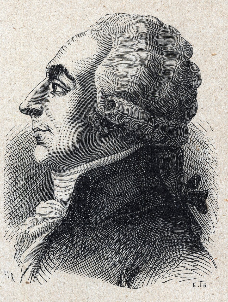 Portrét Jean-Baptista (Jean Baptiste) Cloots dit Anacharsis Klootz (nebo Clootz od Unknown artist