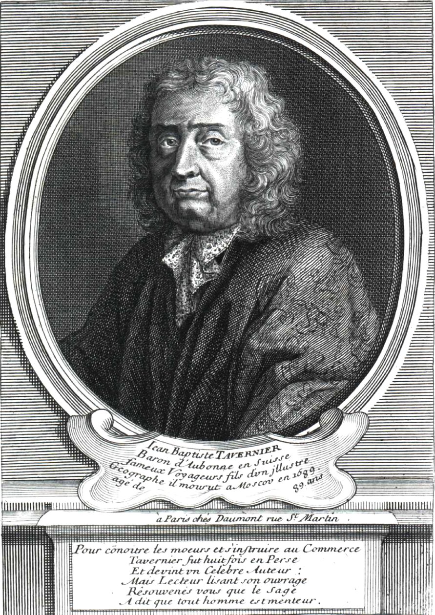 Portrét Jeana-Baptisty Taverniera (1605-1689) od Unknown artist