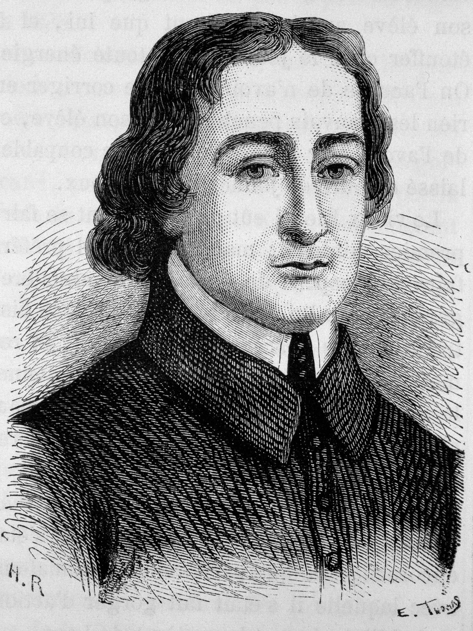 Portrét Jean Baptiste (Jean-Baptiste) Massillon (1663 - 1742). Rytina konce 19. století v „Histoire de France““ od H. Martina. od Unknown artist