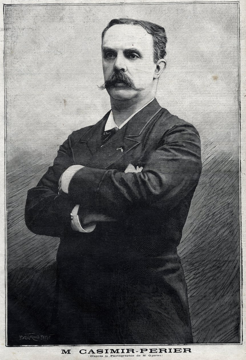 Portrét Jean Casimir-Perier (Casimir Perier od Unknown artist