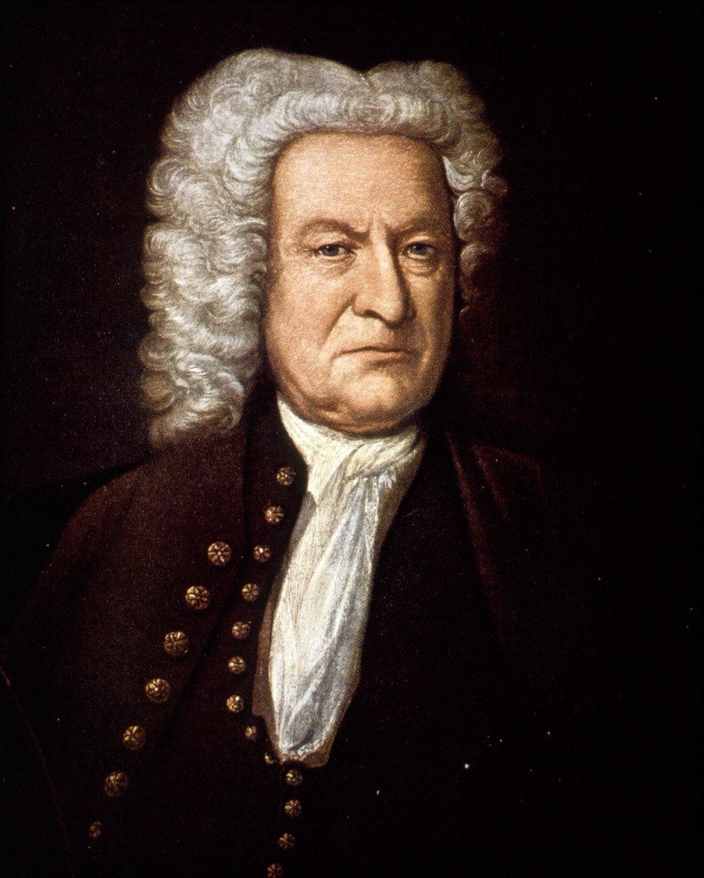 Portrét Jeana Sebastiena Bacha (Johann Sebastian Bach od Unknown artist
