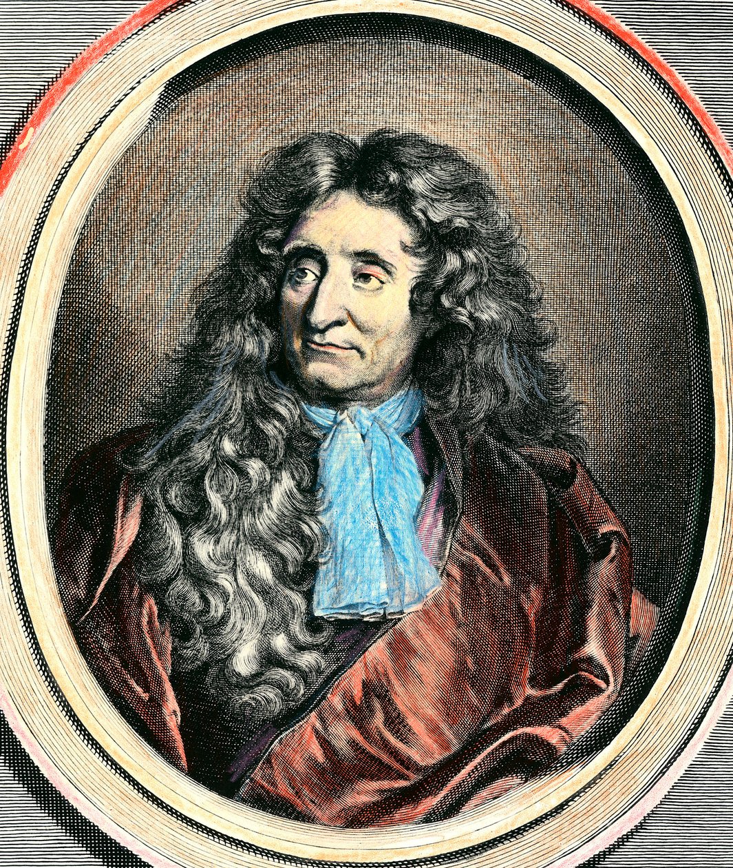 Portrét Jean de La Fontaine od Unknown artist