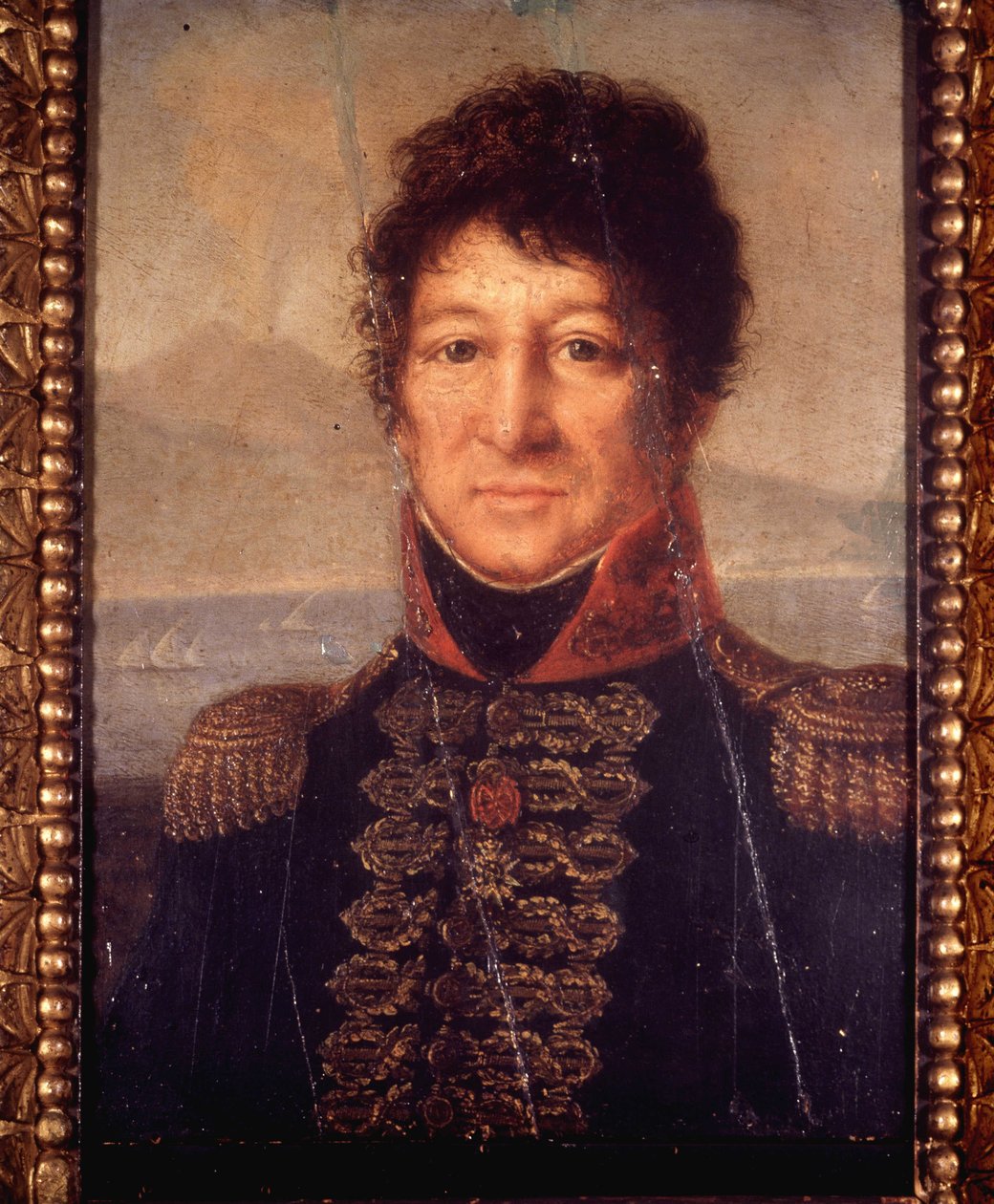 Portrét Joachima Murata (1767 - 1815). Anonymní malířství počátku 19. století. Museo Napoleonico v Římě od Unknown artist
