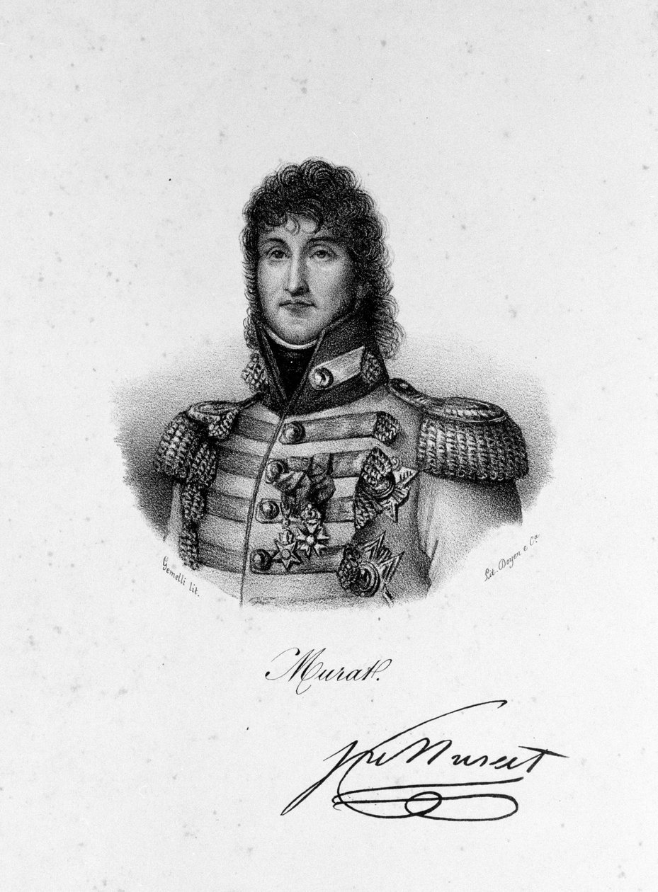 Portrét Joachima Murata (1767 - 1815), maršála Francie, krále Neapole od Unknown artist